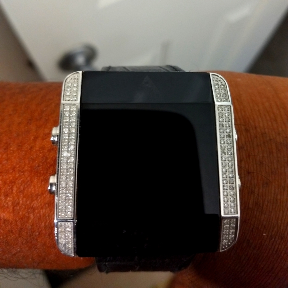 Acid LED diamond watch